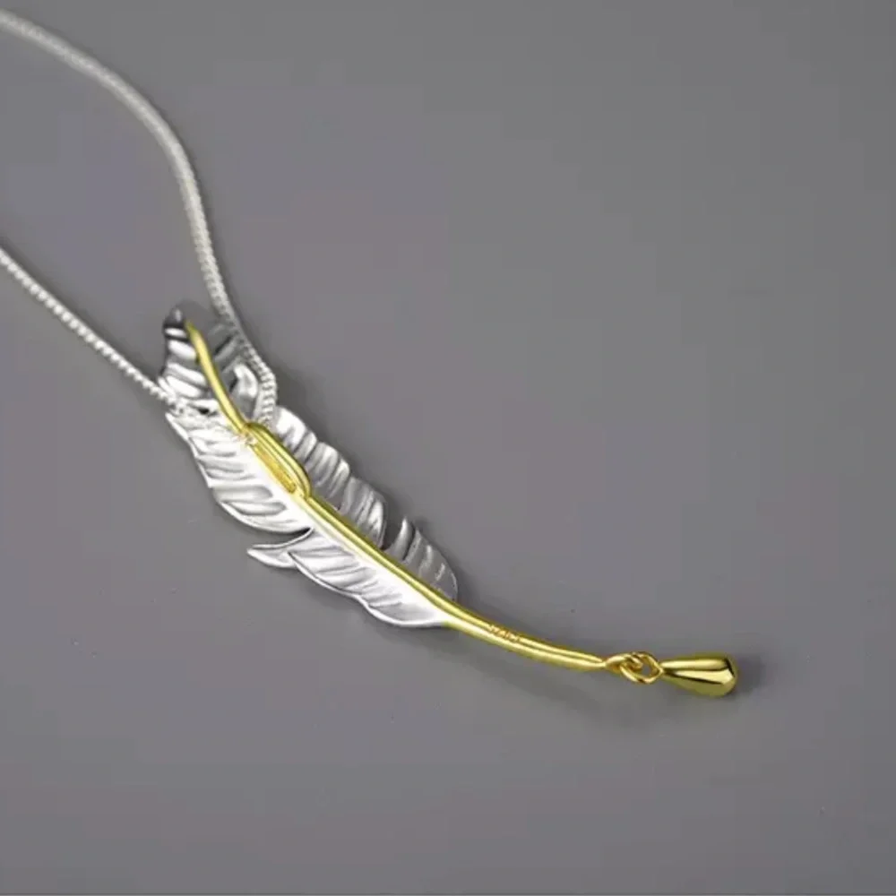 Artisan Handmade 925 Silver The Zorkah Leaf Necklace